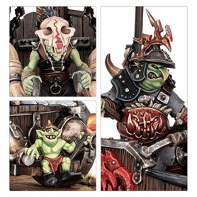 Gloomspite Gitz Snarlboss On War-Wheela