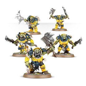 SPEARHEAD Orruk Warclans Ironjawz Bigmob