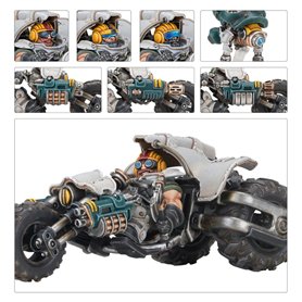 Necromunda Ironhead Squat Svenotar Scout Trikes