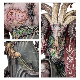 Skaven Vizzik Skour Prophet Horned Rat