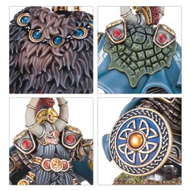 Dwarfen Mountain Holds - Dwarf Lords with Shieldbearers