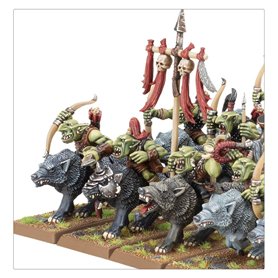 Orc & Goblin Tribes: Goblin Wolf Rider Mob