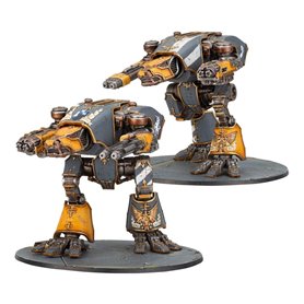 Legions Imperialis TITAN LEGIONS Warhound Scout Titans with Turbo Laser Destructors and Vulcan Mega-bolters