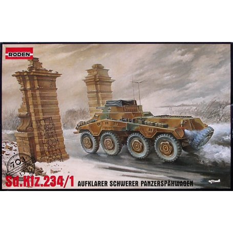 Roden 1:72 703 Puma Sd.Kfz.234/1 Aufklarer Schwerer Panzerspähwagen