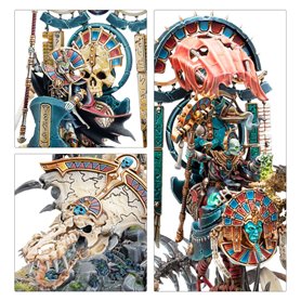 Tomb Kings of Khemri: Tomb King On Necrolith Bone Dragon