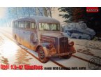 Roden 1:72 Opel 3.6-47 Omnibus model W39 Ludewig-built wczesna wersja