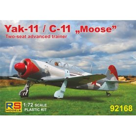RS Models 1:72 92168 YAK-11/C-11 MOOSE