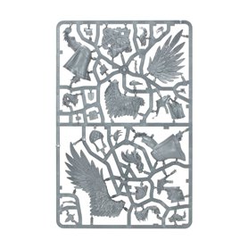 Kingdom Of Bretonnia: Battle Standard On Royal Pegasus