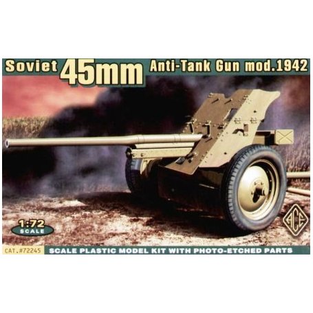 ACE 1:72 Anti-tank gun 45mm model 1942