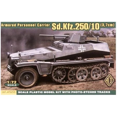 Ace 1:72 Sd.Kfz.250/10 w/3,7cm gun