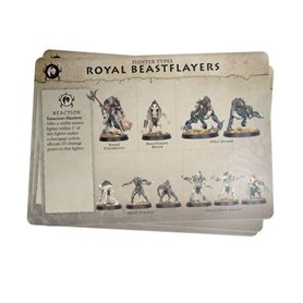 Warhammer AGE OF SIGMAR - WARCRY: Royal Beastflayers Warband