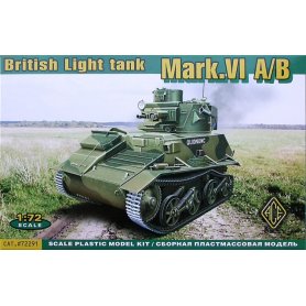 Ace 1:72 72291 British Light tank Mark.VI A/B