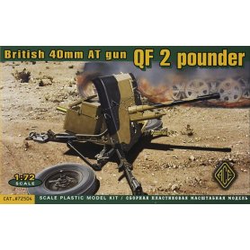 Ace 1:72 Anti-tank gun 40mm QF 2 Pounder