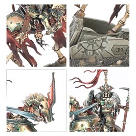 Soulblight Gravelords Wight King on Skeletal Steed