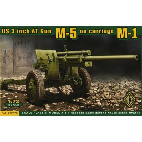 Ace 1:72 72528 US 3INCH AT GUN M5 -M1 EA