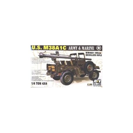 AFV Club 1:35 M38A1C 4x4 w/106mm M40A1 gun