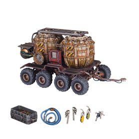 Necromunda PROMETHIUM TANKS ON CARGO-8 TRAILER