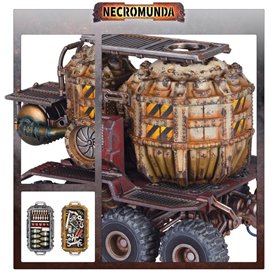 Necromunda PROMETHIUM TANKS ON CARGO-8 TRAILER