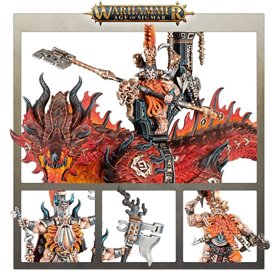 Fyreslayers Auric Runefather on Magmadroth