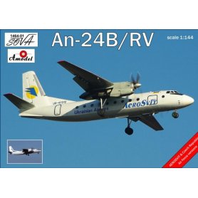 Amodel 1:144 Antonov An-24B/RV 