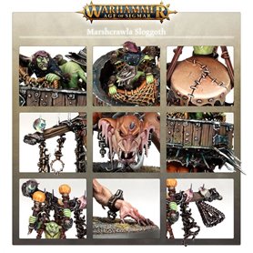 Warhammer AGE OF SIGMAR - ORRUK WARCLANS: Marshcrawla Sloggoth