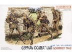 Dragon 1:35 GERMAN COMBAT UNIT - NORMANDY 1944 | 4 figurki |