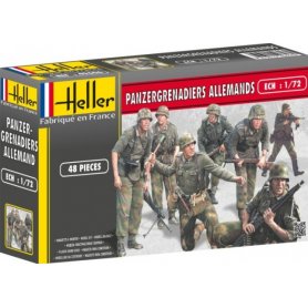 Heller 1:72 GERMAN PANZERGRENADIERS | 48 figurines | 