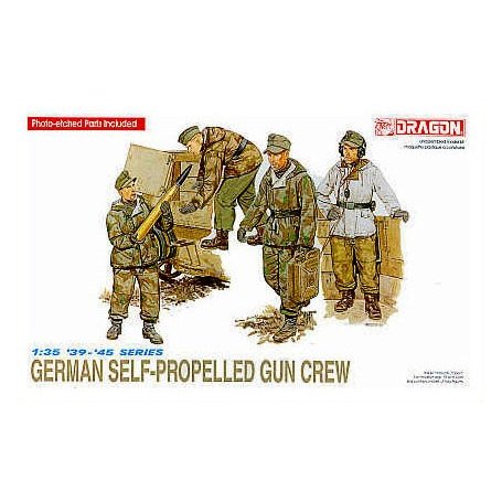 DRAGON 6016 GERMAN GUN CREW 1/35