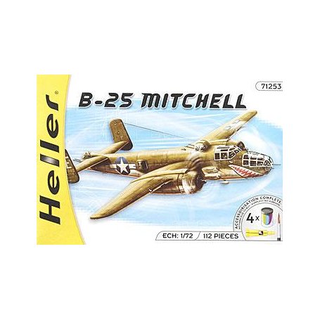 Heller 1:72 50300 B-25 MITCHEL z farbami