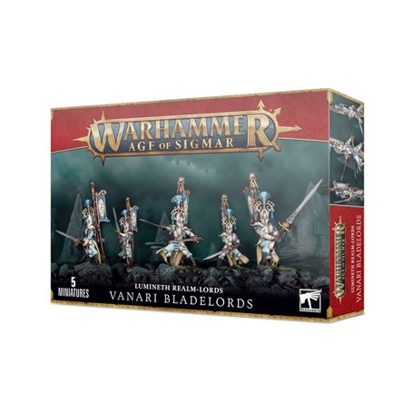 Warhammer AGE OF SIGMAR Lumineth Realm-Lords Vanari Bladelords