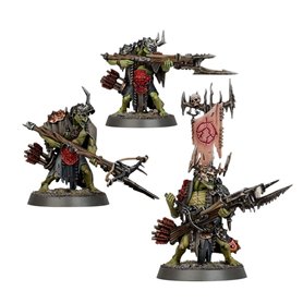 Warhammer AGE OF SIGMAR Orruk Warclans Man-Skewer Boltboyz