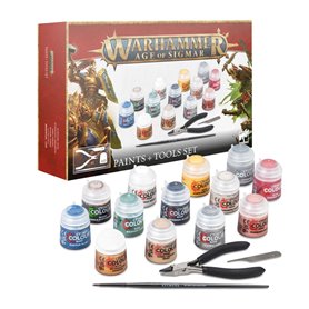 Warhammer AGE OF SIGMAR Zestaw startowy farby i narzędzia