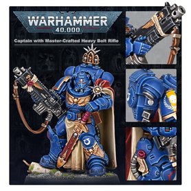 Space Marines Captain with Master-Crafted Bolt Rifle