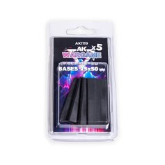 AK Interactive Podstawki prostokątne RECTANGULAR BASES - 25mm x 50mm - 5szt.