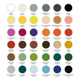 WARGAME PAINT IT ALL BOX 36 COLORS 3GEN
