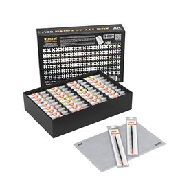 WARGAME PAINT IT ALL BOX 108 COLORS 3GEN