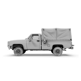 M1008 CARGO TROOP CARRIER WITH TARP