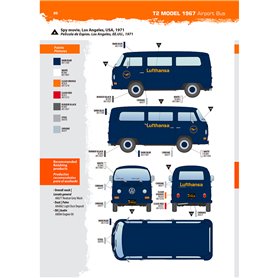 VOLKSWAGEN T2 Model 1967 Airport Bus CAR