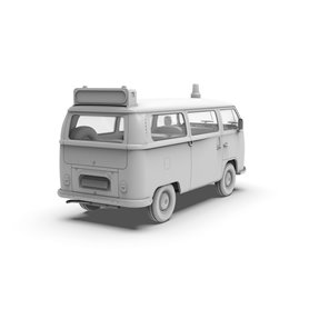 VOLKSWAGEN T2 Model 1967 Airport Bus CAR