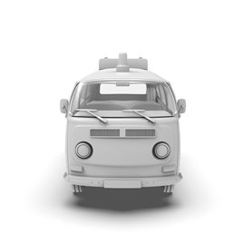 VOLKSWAGEN T2 Model 1967 Airport Bus CAR