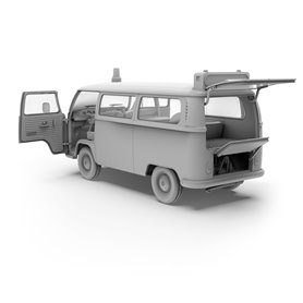 VOLKSWAGEN T2 Model 1967 Airport Bus CAR