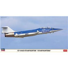 Hasegawa 1:48 CF-104D Starfighter - STARFIGHTERS