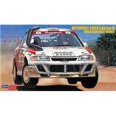 Hasegawa 1:24 Mitsubishi Lancer Evolution III - 1996 SAFARI RALLY WINNER
