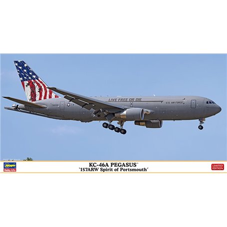Hasegawa 10865 KC-46A Pegasus '157 ARW Spirit of Portsmouth'