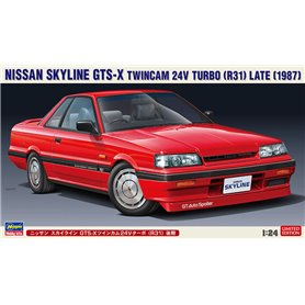 Hasegawa 20448 Nissan Skyline GTS-X TwinCam 24V Turbo (R31) Late (1987)