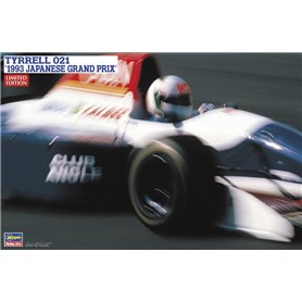 Hasegawa 20738 Tyrrell 021 '1993 Japanese Grand Prix'