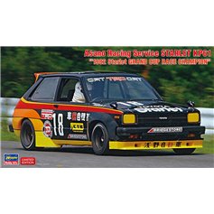 Hasegawa 1:24 Asano Racing Service Starlet KP61 - 1982 STARLET GRAND CUP RACE CHAMPION 