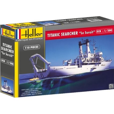 Heller 1:200 TITANIC SEARCHER Le Suroit 