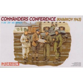 DRAGON 6144 COMMANDERS CONFER. 1/35