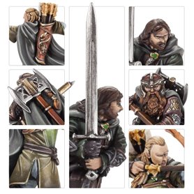 The Three Hunters - Aragorn, Legolas i Gimli